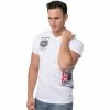 Geographical Norway T-shirt - col V T-shirts & Polos Couleur Blanc -Geographical Norway Soldes 21566182 500 A