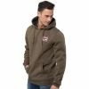 Geographical Norway Sweat sport Fondant - logo - capuche Sweats & Polaires Couleur Vert militaire -Geographical Norway Soldes 21589578 500 A