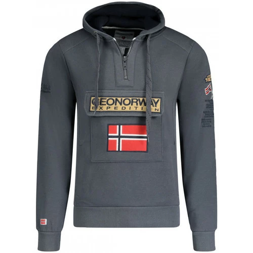 Geographical Norway Sweat Gymclass Sweats & Polaires Couleur Gris foncé 3 Geographical Norway Sweat Gymclass Sweats & Polaires Couleur Gris foncé