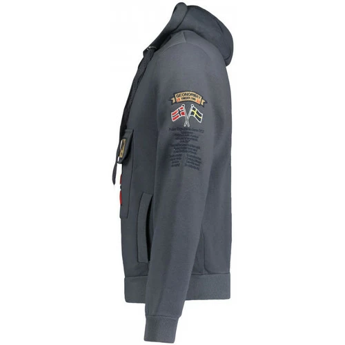 Geographical Norway Sweat Gymclass Sweats & Polaires Couleur Gris foncé 6 Geographical Norway Sweat Gymclass Sweats & Polaires Couleur Gris foncé – Image 4