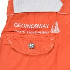 Geographical Norway POUDRE BOY Shorts & Bermudas Couleur Orange -Geographical Norway Soldes 21599213 500 C