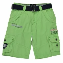 Geographical Norway POUDRE BOY Shorts & Bermudas Couleur Vert