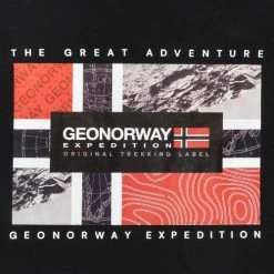 Geographical Norway JEOLOGIC BOY T-shirts & Polos Couleur Noir -Geographical Norway Soldes 21599223 500 C