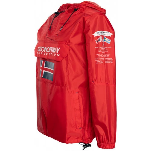 Geographical Norway Veste Brest Vestes Couleur Rouge 4 Geographical Norway Veste Brest Vestes Couleur Rouge – Image 2