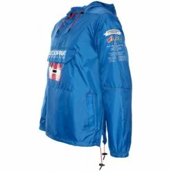 Geographical Norway Coupe-vent Brest - capuche Vestes Couleur Bleu 9 Geographical Norway Coupe-vent Brest - capuche Vestes Couleur Bleu -Geographical Norway Soldes 21636124 500 C