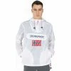Geographical Norway Coupe-vent Brest - capuche Vestes Couleur Blanc -Geographical Norway Soldes 21636125 500 A