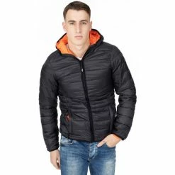 Geographical Norway Veste Crocum - matelassé Manteaux Couleur Noir charbon