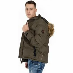 Geographical Norway Doudoune Clemen - tissu matelassé Manteaux Couleur Vert -Geographical Norway Soldes 21652372 500 C