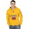 Geographical Norway Sweat Gymclass - motif brodé Sweats & Polaires Couleur Jaune foncé -Geographical Norway Soldes 21652381 500 A