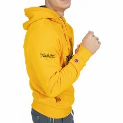 Geographical Norway Sweat Gymclass - motif brodé Sweats & Polaires Couleur Jaune foncé -Geographical Norway Soldes 21652381 500 D