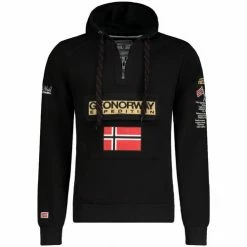 Geographical Norway Sweat Gymclass Sweats & Polaires Couleur Noir