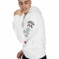 Geographical Norway Sweat Gymclass - motif brodé Sweats & Polaires Couleur Blanc -Geographical Norway Soldes 21652388 500 C
