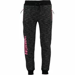 Geographical Norway Pantalon de sport Malipette - logo - tissu flammé Joggings & Survêtements Couleur Noir