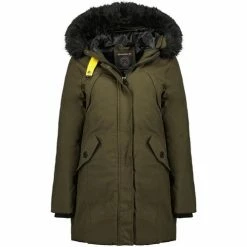 Geographical Norway Parka Femme Cherifa EO001 Manteaux Couleur Kaki