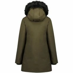 Geographical Norway Parka Femme Cherifa EO001 Manteaux Couleur Kaki -Geographical Norway Soldes 21729403 500 D
