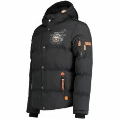 Geographical Norway Doudoune Homme Verveine DB005 Manteaux Couleur Noir -Geographical Norway Soldes 21729810 500 B