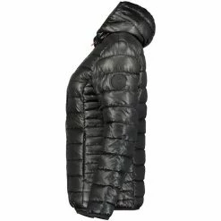 Geographical Norway Doudoune Femme Annecy Hood Manteaux Couleur Noir -Geographical Norway Soldes 21734863 500 C