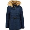 Geographical Norway Doudoune Femme Bellena EO001 Manteaux Couleur Bleu -Geographical Norway Soldes 21739447 500 A
