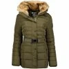 Geographical Norway Doudoune Femme Bellena EO001 Manteaux Couleur Kaki -Geographical Norway Soldes 21739450 500 A