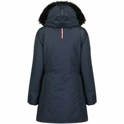 Geographical Norway Parka Femme Corta Manteaux Couleur Bleu -Geographical Norway Soldes 21739892 500 D