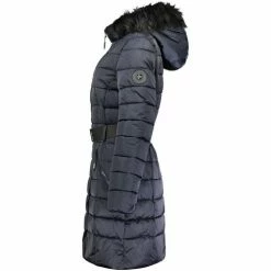 Geographical Norway Doudoune Femme Anemone EO045 Manteaux Couleur Bleu -Geographical Norway Soldes 21740642 500 C