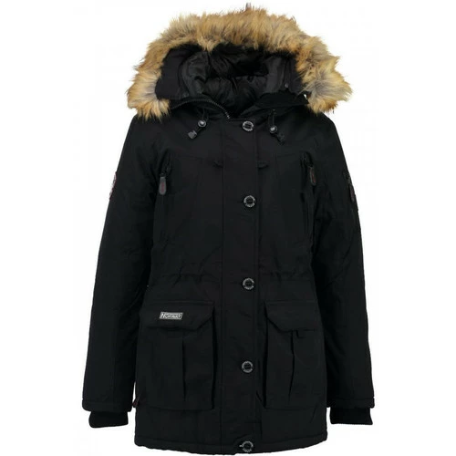 Geographical Norway Parka Airline Manteaux Couleur Noir 3 Geographical Norway Parka Airline Manteaux Couleur Noir