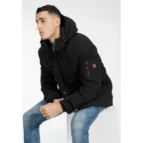 Geographical Norway Veste Aldest Manteaux Couleur Noir 7 Geographical Norway Veste Aldest Manteaux Couleur Noir – Image 5