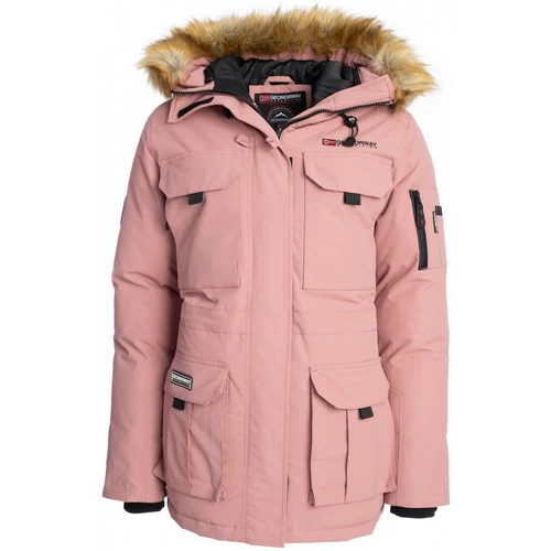 Geographical Norway Doudoune Alpes Manteaux Couleur Rose poudre 3 Geographical Norway Doudoune Alpes Manteaux Couleur Rose poudre