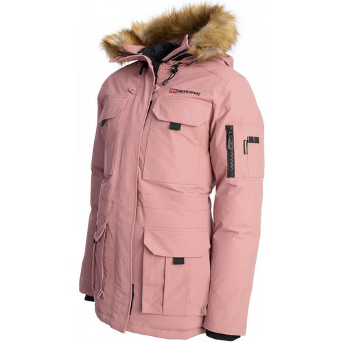 Geographical Norway Doudoune Alpes Manteaux Couleur Rose poudre 4 Geographical Norway Doudoune Alpes Manteaux Couleur Rose poudre – Image 2