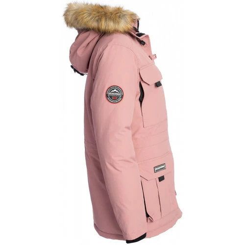Geographical Norway Doudoune Alpes Manteaux Couleur Rose poudre 5 Geographical Norway Doudoune Alpes Manteaux Couleur Rose poudre – Image 3