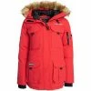 Geographical Norway Doudoune Alpes Manteaux Couleur Rouge -Geographical Norway Soldes 21756417 500 A
