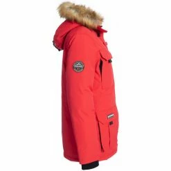Geographical Norway Doudoune Alpes Manteaux Couleur Rouge -Geographical Norway Soldes 21756417 500 C