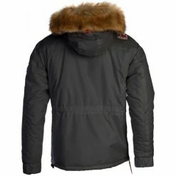 Geographical Norway Doudoune Build - fourrure synthétique Manteaux Couleur Gris foncé -Geographical Norway Soldes 21756423 500 D
