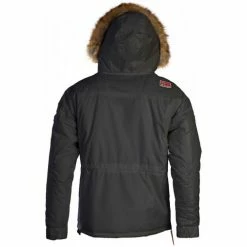 Geographical Norway Doudoune Build - fourrure synthétique Manteaux Couleur Gris foncé -Geographical Norway Soldes 21756423 500 E