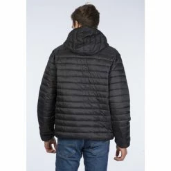 Geographical Norway Veste Duck - capuche - matelassé Manteaux Couleur Noir -Geographical Norway Soldes 21756434 500 C