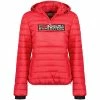 Geographical Norway Doudoune Duckover Manteaux Couleur Rouge -Geographical Norway Soldes 21756440 500 A