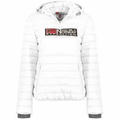 Geographical Norway Doudoune Duckover Manteaux Couleur Blanc