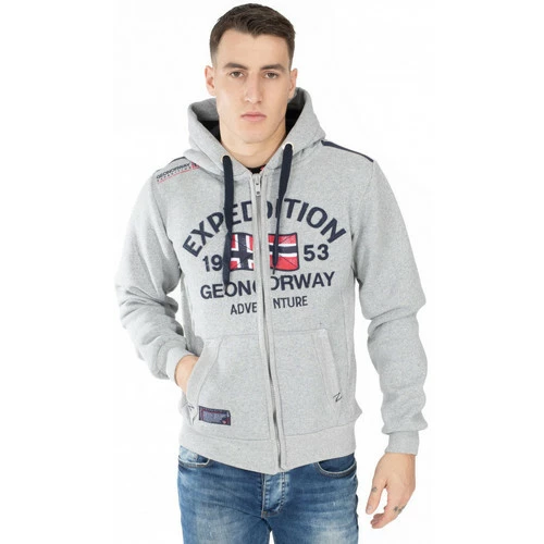 Geographical Norway Sweat Flag Sweats & Polaires Couleur Gris clair 3 Geographical Norway Sweat Flag Sweats & Polaires Couleur Gris clair