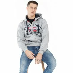 Geographical Norway Sweat Flag Sweats & Polaires Couleur Gris clair 10 Geographical Norway Sweat Flag Sweats & Polaires Couleur Gris clair -Geographical Norway Soldes 21756448 500 D