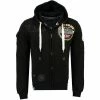 Geographical Norway Sweat Fudica - logo Sweats & Polaires Couleur Noir -Geographical Norway Soldes 21756451 500 A