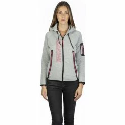 Geographical Norway Sweat Getincelle - uni Sweats & Polaires Couleur Gris clair
