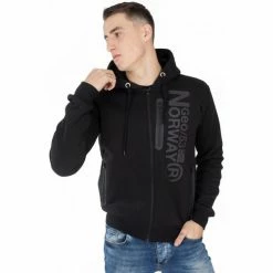 Geographical Norway Sweat Fascar - uni Sweats & Polaires Couleur Noir -Geographical Norway Soldes 21793513 500 B