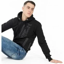 Geographical Norway Sweat Fascar - uni Sweats & Polaires Couleur Noir -Geographical Norway Soldes 21793513 500 C