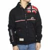 Geographical Norway Sweat Faponi - logo Sweats & Polaires Couleur Noir -Geographical Norway Soldes 21793519 500 A
