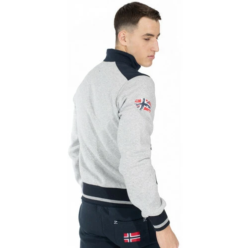 Geographical Norway Sweat Ferimi - logo Sweats & Polaires Couleur Gris clair 6 Geographical Norway Sweat Ferimi - logo Sweats & Polaires Couleur Gris clair – Image 4