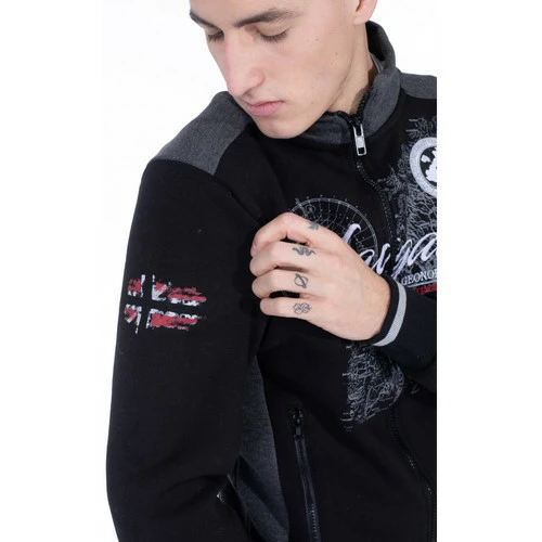 Geographical Norway Sweat Ferimi - logo Sweats & Polaires Couleur Noir 4 Geographical Norway Sweat Ferimi - logo Sweats & Polaires Couleur Noir – Image 2