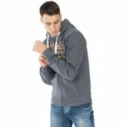 Geographical Norway Sweat Fohnson - logo Sweats & Polaires Couleur Gris foncé 10 Geographical Norway Sweat Fohnson - logo Sweats & Polaires Couleur Gris foncé -Geographical Norway Soldes 21793527 500 D