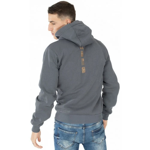 Geographical Norway Sweat Fohnson - logo Sweats & Polaires Couleur Gris foncé 7 Geographical Norway Sweat Fohnson - logo Sweats & Polaires Couleur Gris foncé – Image 5