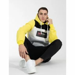 Geographical Norway Sweat Golem - logo Sweats & Polaires Couleur Jaune -Geographical Norway Soldes 21793539 500 C