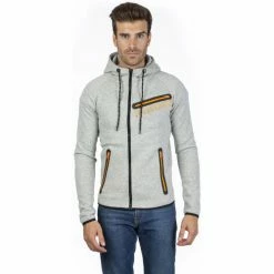 Geographical Norway Sweat Goltan - uni Sweats & Polaires Couleur Gris clair